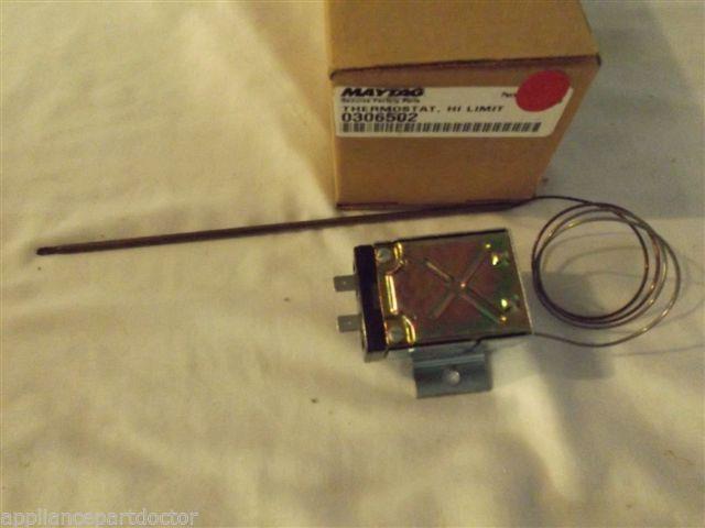 AMANA CALORIC STOVE 0306502 Thermostat, Hi Limit NEW IN BOX AMANA CALORIC STOVE 0306502 Thermostat, Hi Limit NEW IN BOX